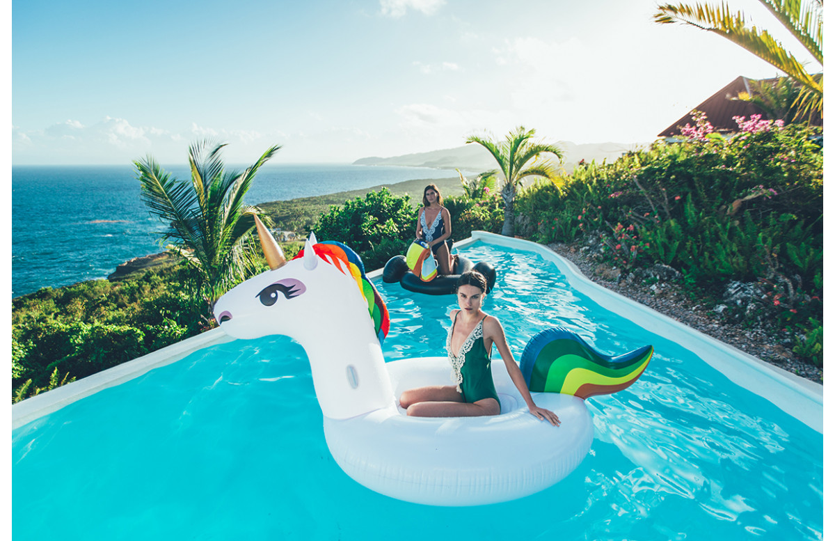 Wewoo - Bouée pour piscine, taille: 120cm Flotteur gonflable en forme de  licorne en de flottante - Bouées et brassards - Rue du Commerce
