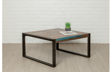 Table basse en bois recyclé DELORM