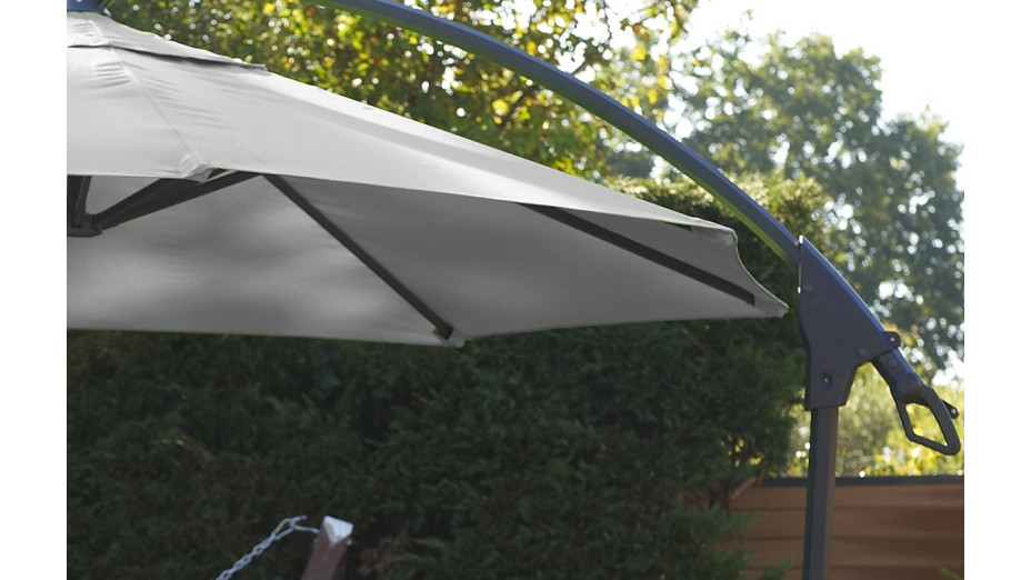 Parasol de jardin déporté inclinable 3m Malaga DCB Garden