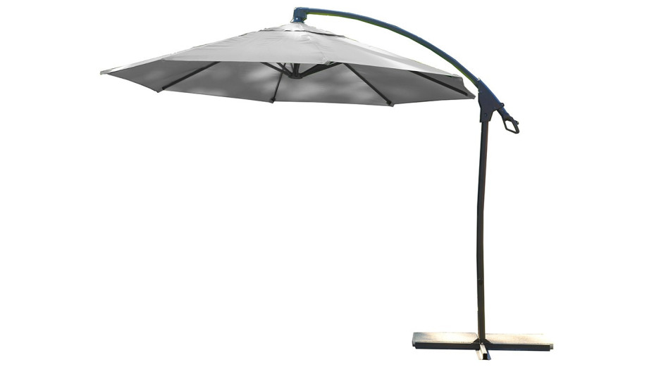 Parasol de jardin déporté inclinable 3m Malaga DCB Garden