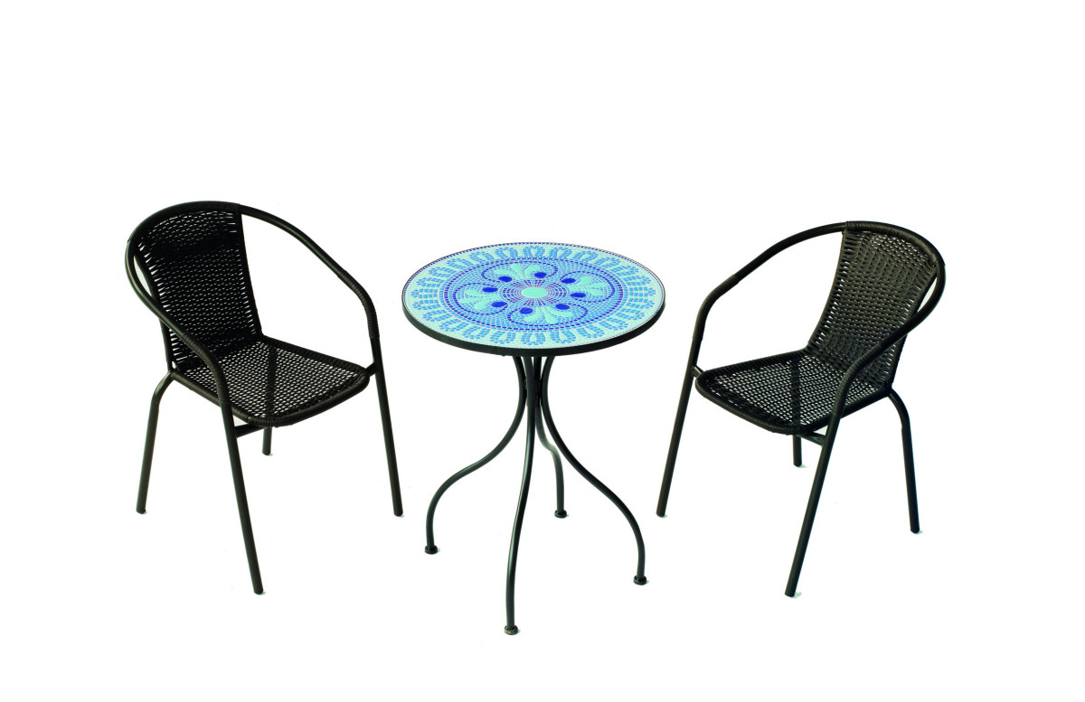 Ensemble Table Berna Et Fauteuils De Jardin Santana Personnes Hevea