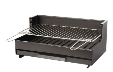 Barbecue à charbon Le Marquier Vulcain 54 x 32 - Noir