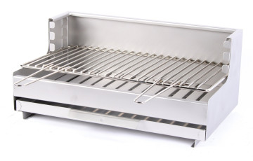 Barbecue à charbon Le Marquier Original 54 x 32 - Inox