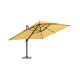 Lot parasol de jardin déporté 3 x 4 M Rana DELORM inclinable et UPF 50+ et dalle sur roulettes 110 kg