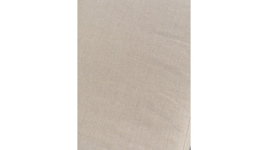 Salon bas de jardin GOYA 5 places en aluminium imitation bois - GRIS