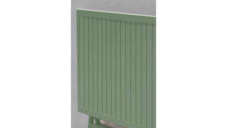 Table de jardin pliante MARIUS (140x80 cm) en aluminium - VERT LAGUNE