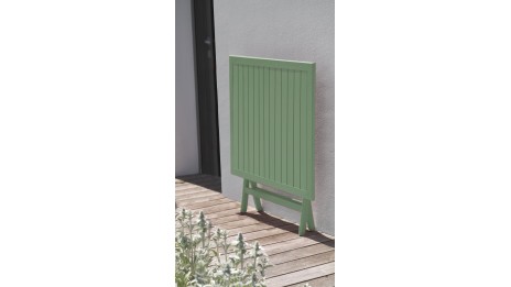 Lot composé d'une table de jardin MARIUS-TB70-LAGUNE pliante et de 2 chaises MARIUS-CP-LAGUNE pliantes