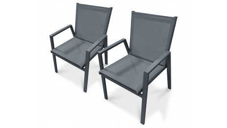 Lot composé de 2 fauteuils...