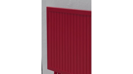 Table de jardin pliante MARIUS (140x80 cm) en aluminium - CARMIN