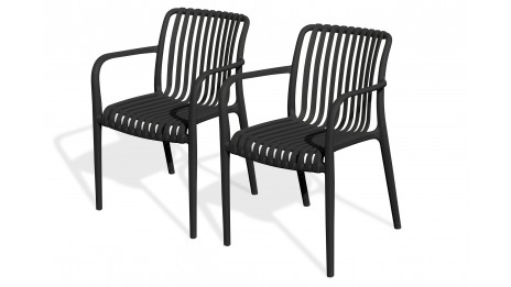 Lot composé de 2 fauteuils...