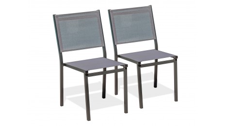 Lot composé de 2 chaises de...