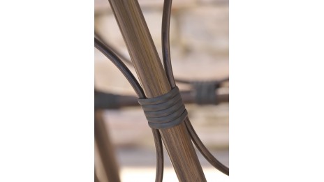 Lot composé de 2 fauteuils de jardin USHUAIA-FT empilables