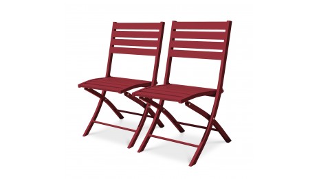 Lot composé de 2 chaises de...