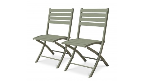 Lot composé de 2 chaises de...