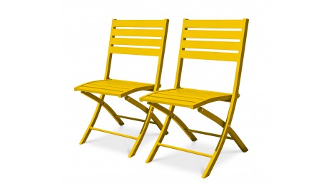 Lot composé de 2 chaises de...