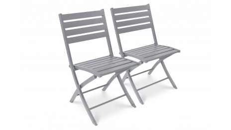 Lot composé de 2 chaises de...