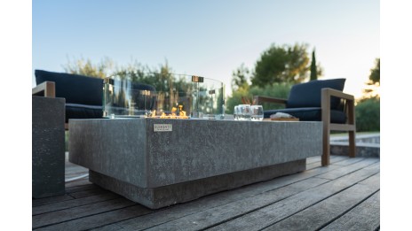 Set Brasero toutes options Metropolis gris clair