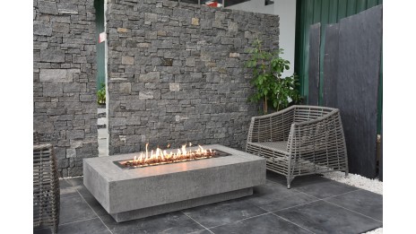 Set Brasero toutes options Hampton gris clair