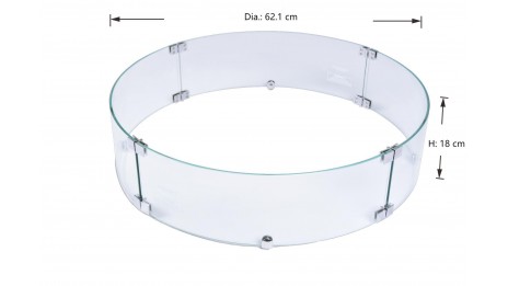  Ecran de Protection Rond Metropolis / Lafite Barrel 