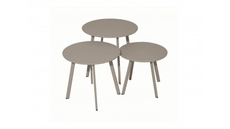 Table basse Massaï ronde 50 cm