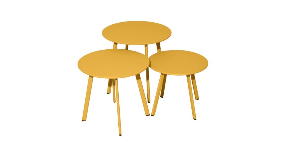 Table basse Massaï ronde 60cm