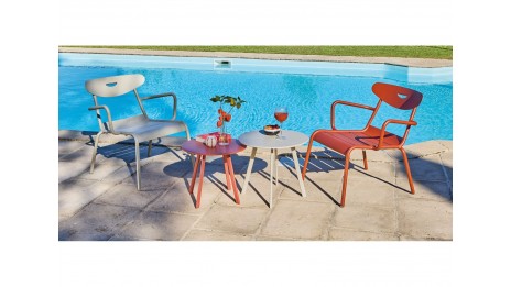 Table basse Massaï ronde 60cm