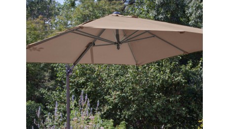 Toile pour parasol déporté 3 x 3 m