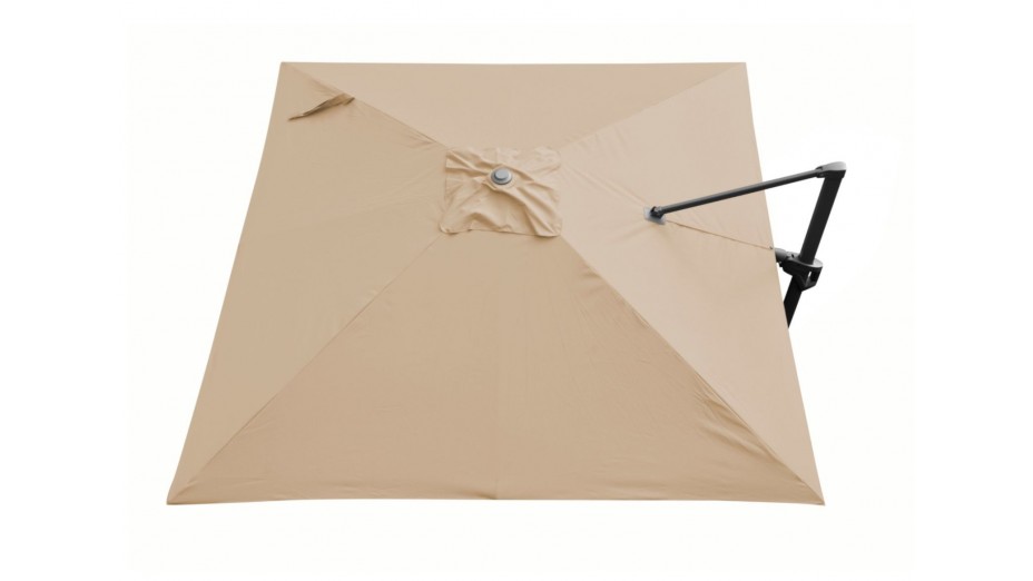Toile pour parasol déporté 3 x 3 m orientable