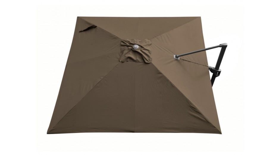 Toile pour parasol déporté 3 x 3 m orientable