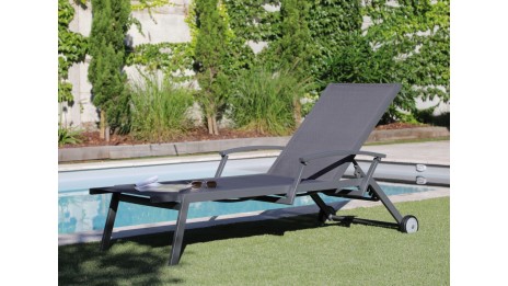 Bain de soleil Florence avec accoudoirs