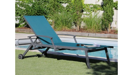 Bain de soleil Florence avec accoudoirs