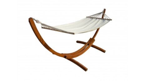 Support hamac + toile coton