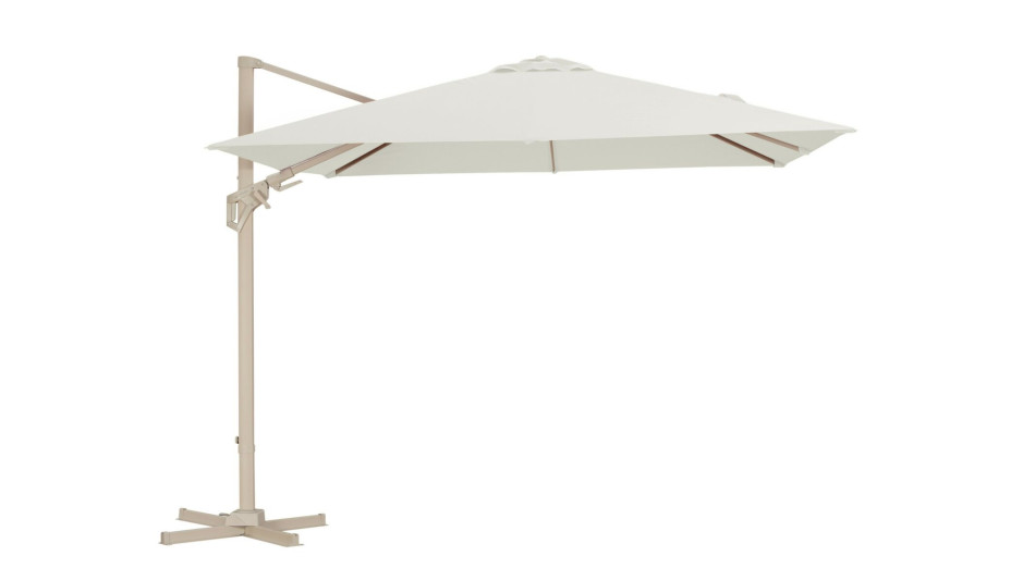 Parasol de jardin déporté NH 3x3 m orientable