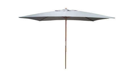 Parasol de jardin bois 3 x 2 m