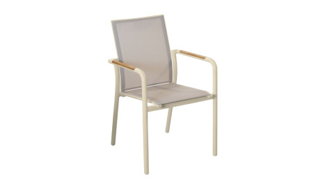 Fauteuil empilable Aroha