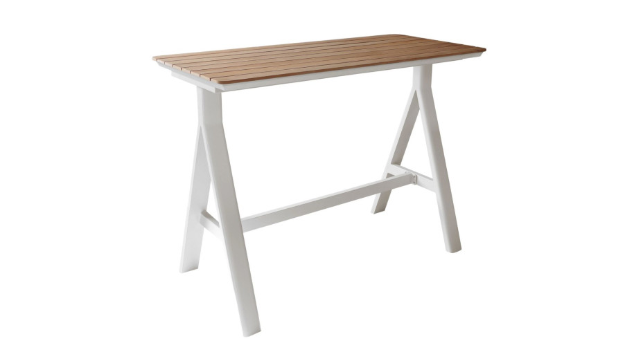 Table haute Leather