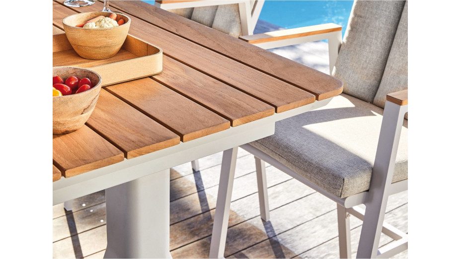 Table haute Leather