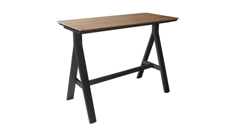 Table haute Leather