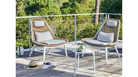 Fauteuil lounge Como
