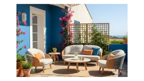 Fauteuil lounge Ibiscus