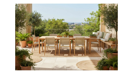 Table rectangulaire Ecrins 300 cm
