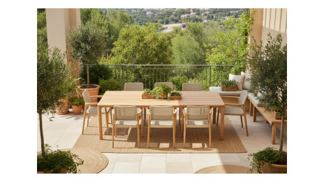 Table rectangulaire Ecrins 300 cm