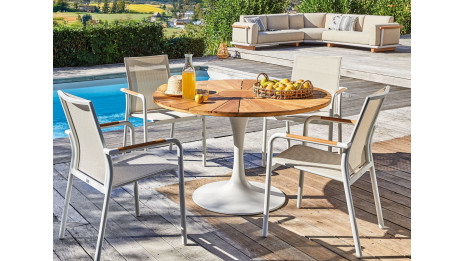 Table ronde Soleil 120 cm