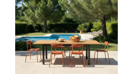 Table Madagascar 180/260 cm