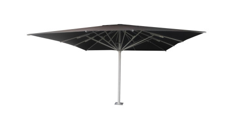Parasol droit aluminium 5x5 m