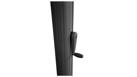 Parasol droit aluminium 5x5 m