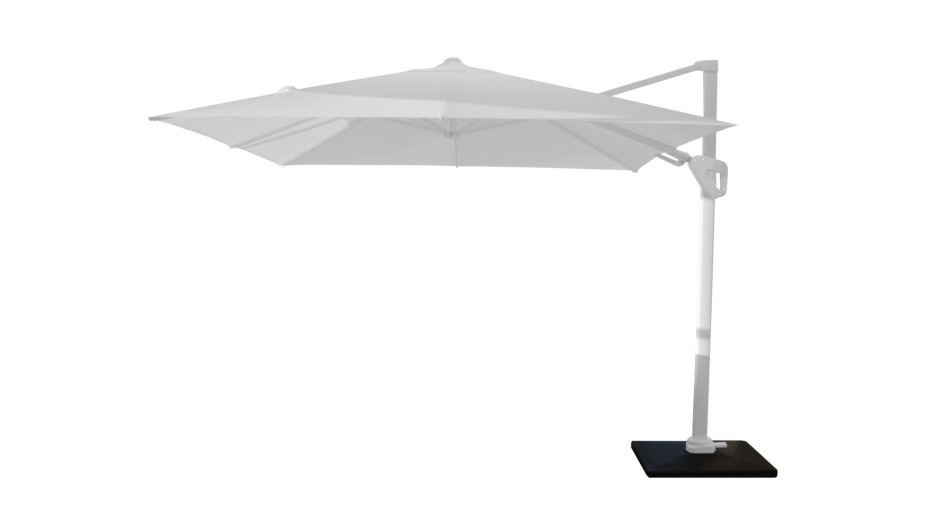 Parasol déporté Elios 3 x 3 m orientable