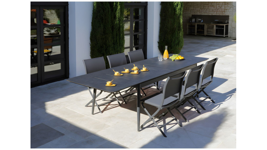 Table Dublin 200/250/300 cm, plateau Trespa®