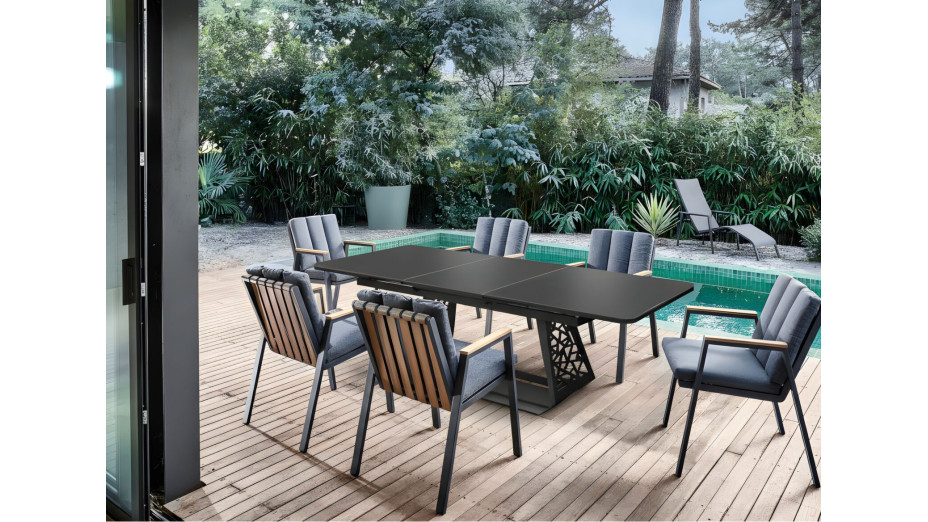 Table Ré 180/240 cm, plateau Kedra®