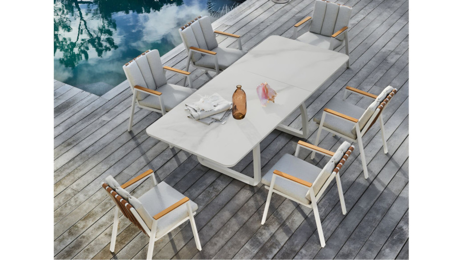 Table Ré 180/240 cm, plateau Kedra®